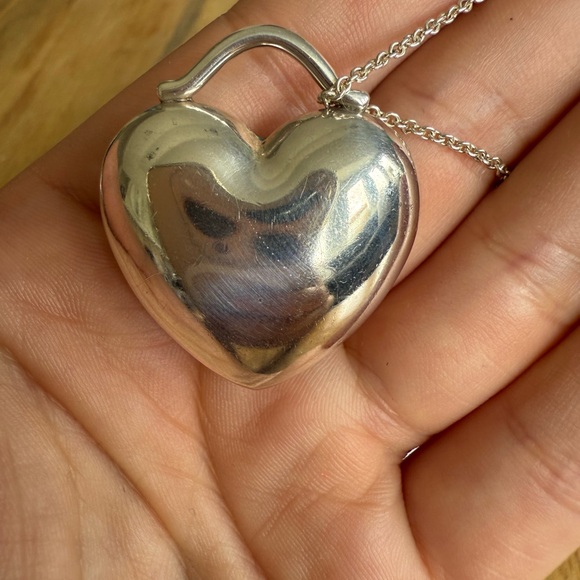Tiffany & Co. Puffy Heart Pendant Necklace - Picture 4 of 5
